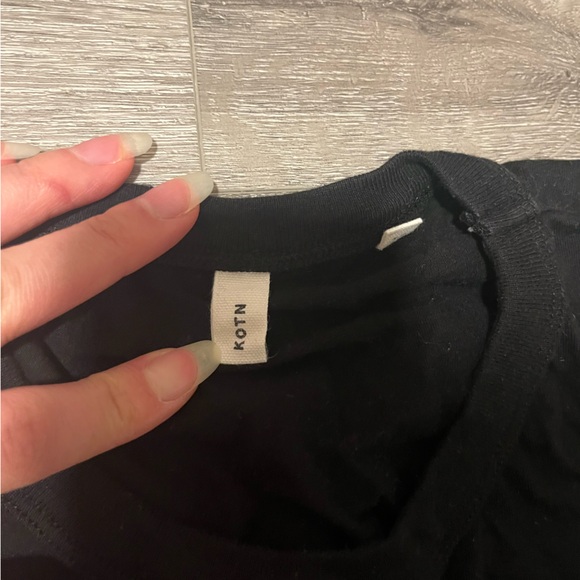 KOTN Black Tank Top - Picture 2 of 5